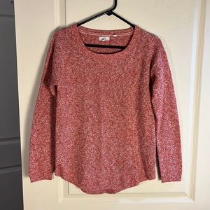 Woman’s Red/Orange Sweater
